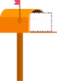 Icon letter box
